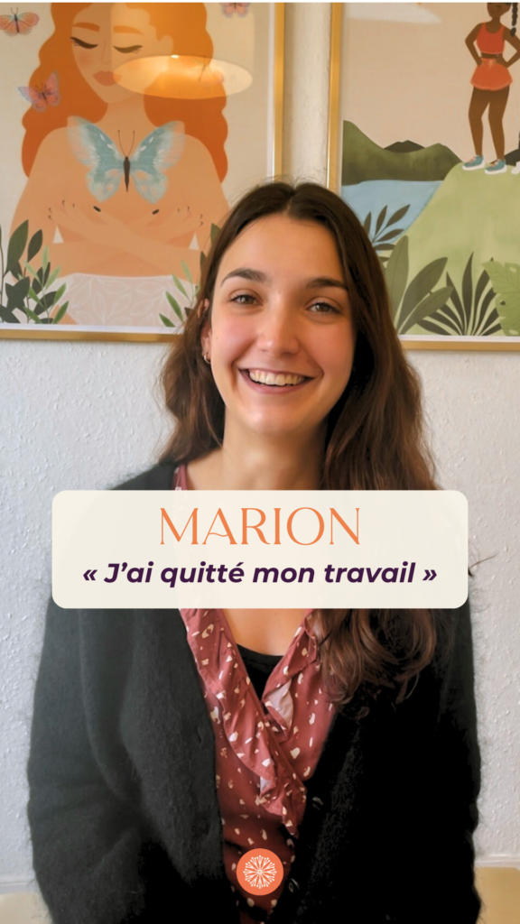 Photo de Marion qui partage un témoignage de son expérience au centre de chiropraxie d'Annecy